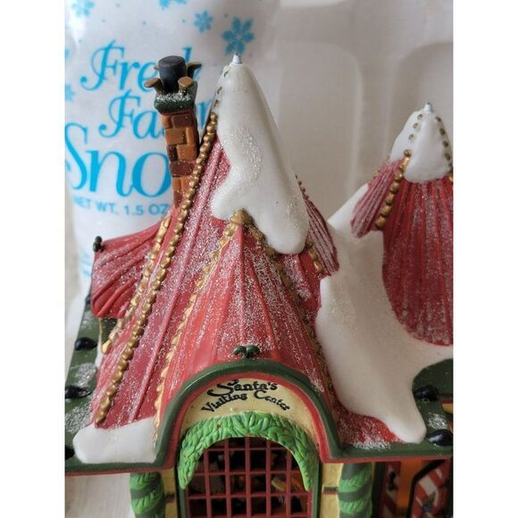Dept 56 56407 AS IS Santa's visiting center 1999 Village accessory Xmas - Picture 7 of 16